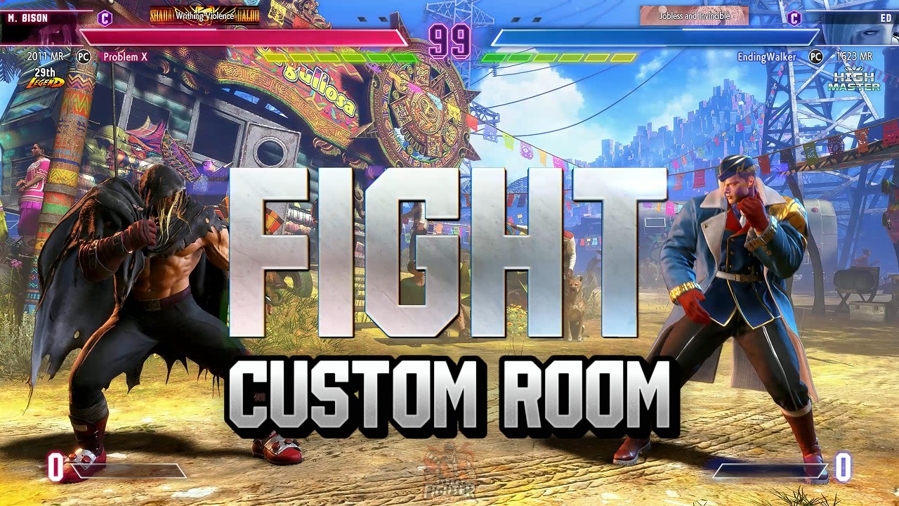 SF6 🔥 Problem X (Bison) VS EndingWalker (ED) 🔥 Custom Room Matches 🔥 High level gameplay