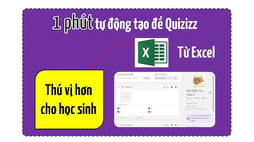 1 phút Tạo đề tự động môn học bất kỳ đơn giản với Quizizz để bài học online thú vị với học sinh