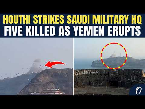 Houthis TARGET Saudi Military HQ In Aden! Deadly Missile Strike Kills Five | WATCH