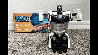 RC Police Car Transforming Robot | Bluejay | 2.4Ghz | 1:18 Scale screenshot 4