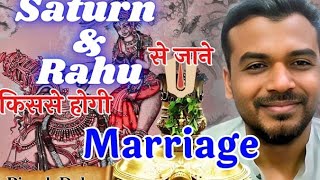 Saturn & Rahu & Your Karmic Marriage Partner// Free Course by Dr Piyush Dubey Sir 