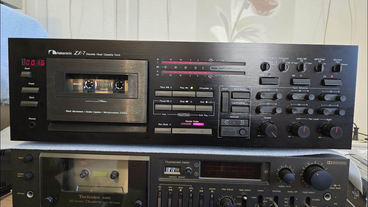 Nakamichi ZX-7 Профилактика N2 - YouTube