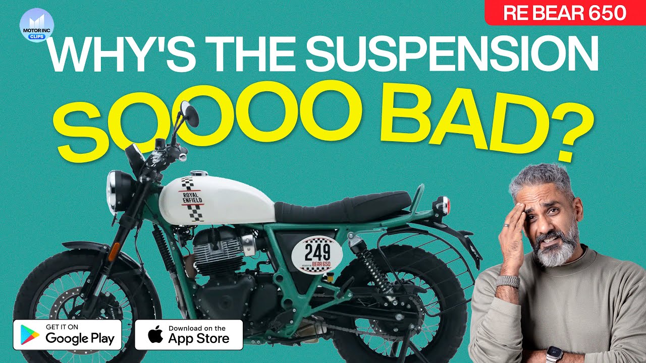 How did Royal Enfield suspension get so bad? | #MotorIncClips