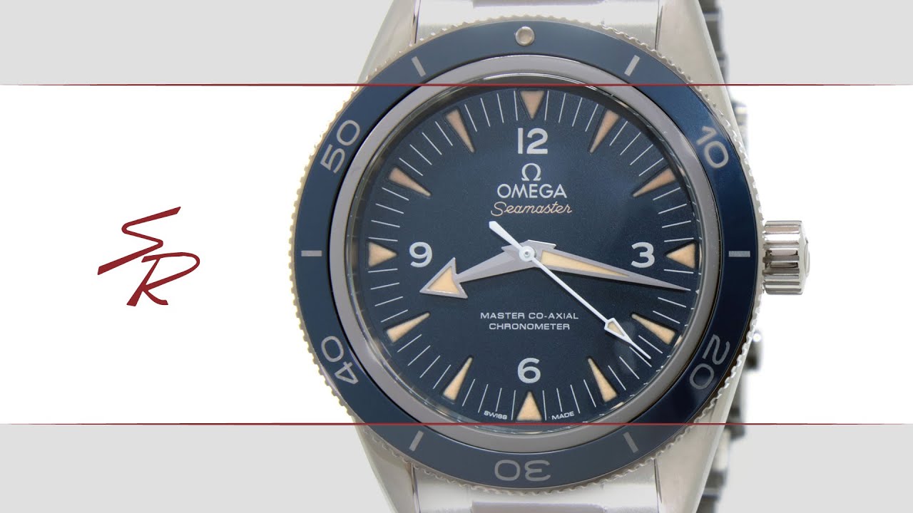 Omega Seamaster 300M Titanium 41mm Blue 23390412103001