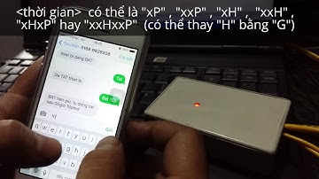 điều khiển từ xa bằng sms