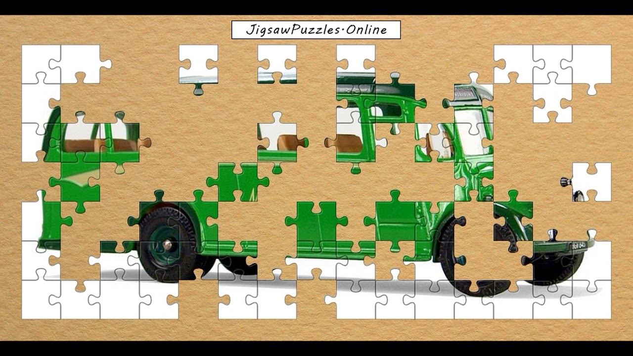 Jigsaw Puzzle Bedford Bus YouTube