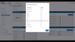How to customize invoice format on Easybiz