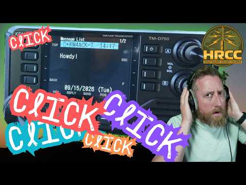 The Kenwood TM-D750 Has a Clicking Problem