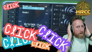 The Kenwood TM-D750 Has a Clicking Problem