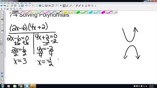 Big Ideas Algebra 7 4 Solving Polynomials
