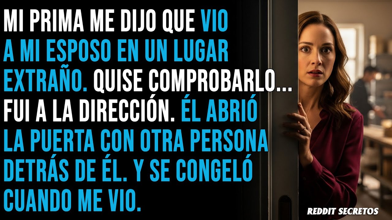 La dirección secreta de mi esposo fue expuesta... Aparecí y él entró en pánico con alguien detrás de