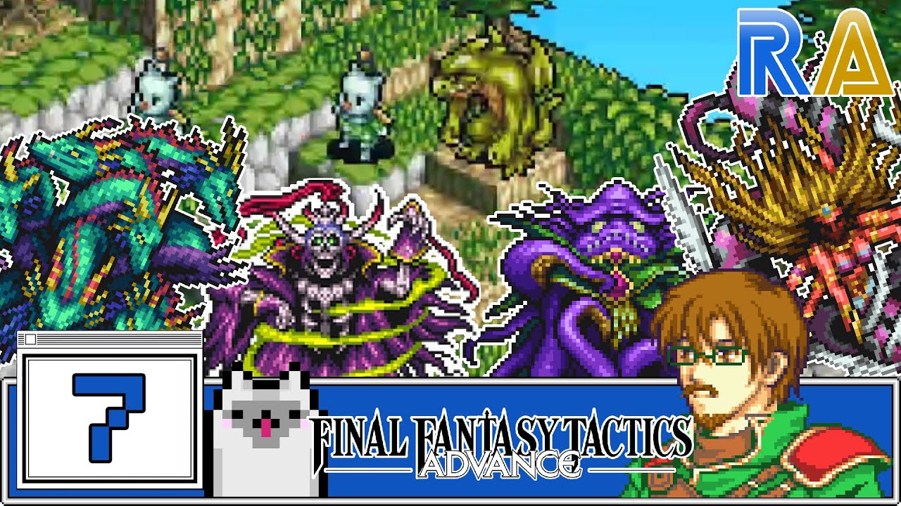 THE FOUR ELEMENTAL ARCHFIENDS! | Final Fantasy Tactics Advance (Part 7)