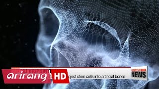 3D bioprinter prints artificial bones for medical purposes