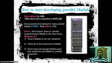 Parallel Computing with Matlab