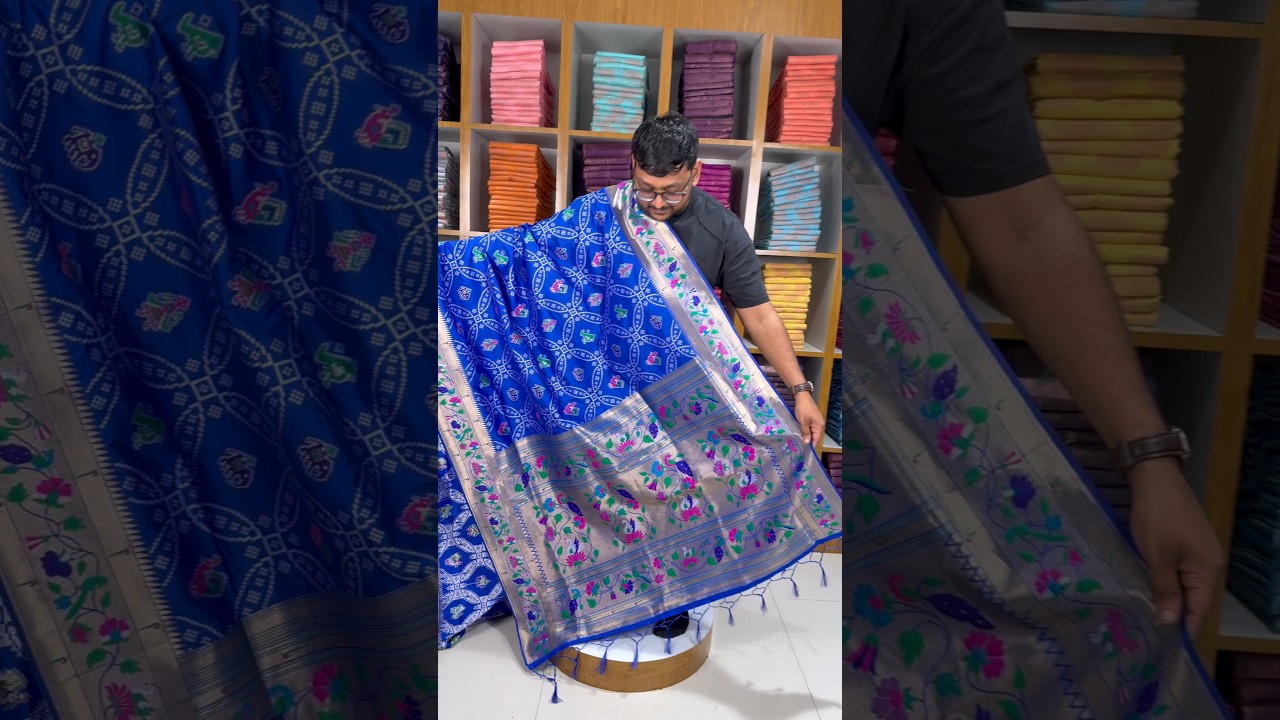 Bandhani Patola Silk Paithani Saree