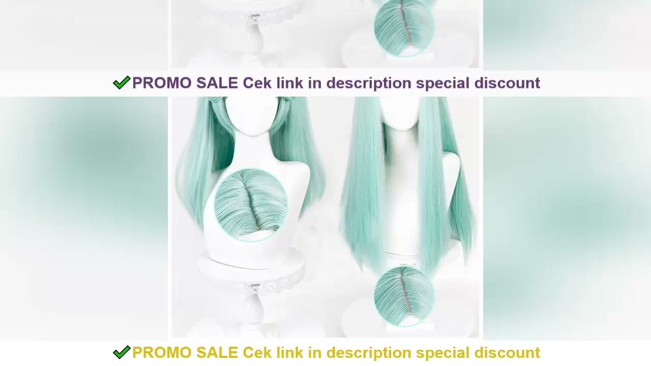 Anime Edgerunners Rebecca Cosplay Wig 2 Styles Cyan Heat Resistant Synthetic Hair Halloween Party Wi