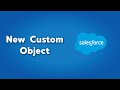 Create a New Custom Object in Salesforce | How to create a new object in salesforce