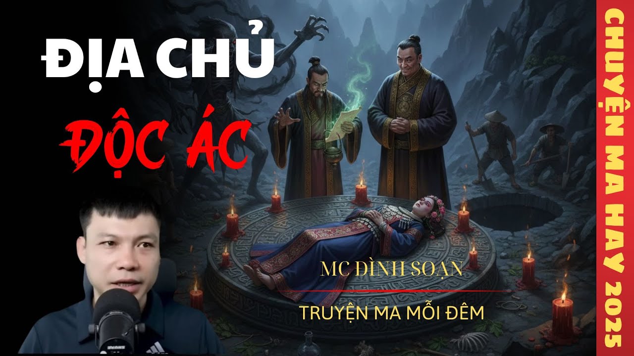 TRUYỆN MA ĐÌNH SOẠN : ĐỊA CHỦ ĐỘC ÁC [ TẬP 2 ] / CHUYỆN MA ĐÌNH SOẠN KỂ SỢ