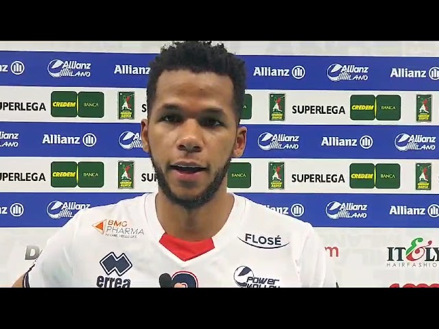 Osniel Mergarejo dopo Milano-Trento 1-3