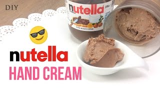 DIY 3-Ingredient NUTELLA Hand Cream!! EASY to make screenshot 5