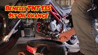 2018 Benelli TNT 135 | First Oil Change | How To