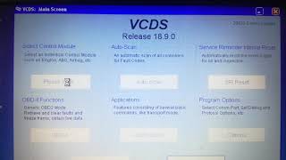 TDI Fuel pump activation - VCDS