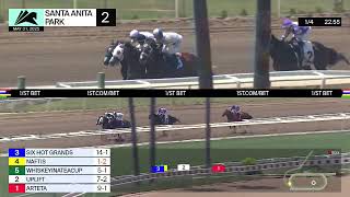 Whiskeyinateacup wins Race 2 on Saturday, May 31 at Santa Anita Park