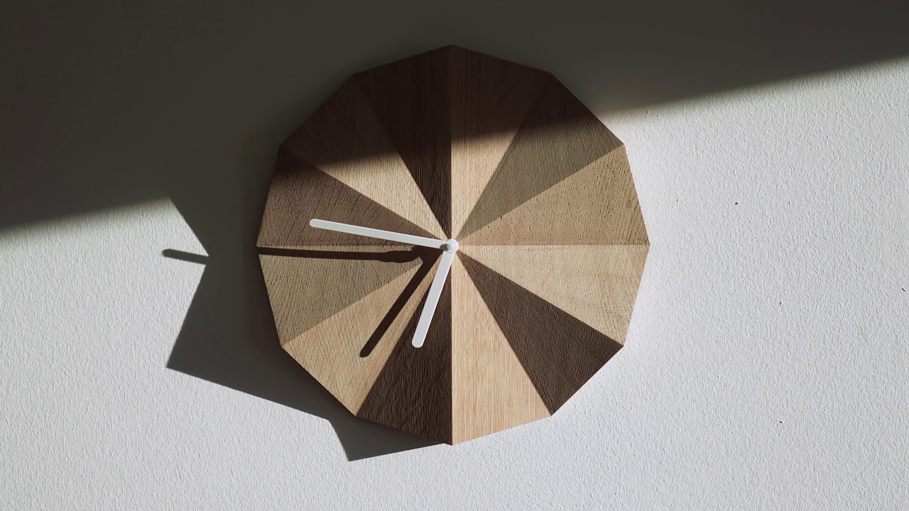 Delta Clock - Time meets light - YouTube