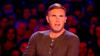 Gary Barlow "I thought it was terrible" in the voice of cookie monster