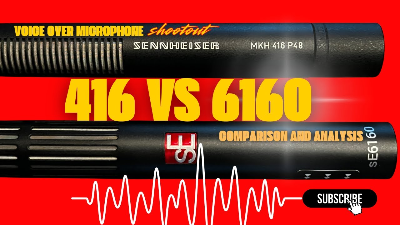 Sennheiser MKH-416 vs SE 6160: Blind Test Recap & Why the 6160