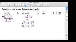 HA2 Section 4.5 Notes