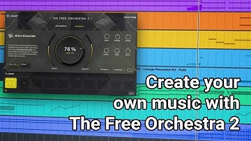 Creating music with the new instrument from The Free Orchestra 2