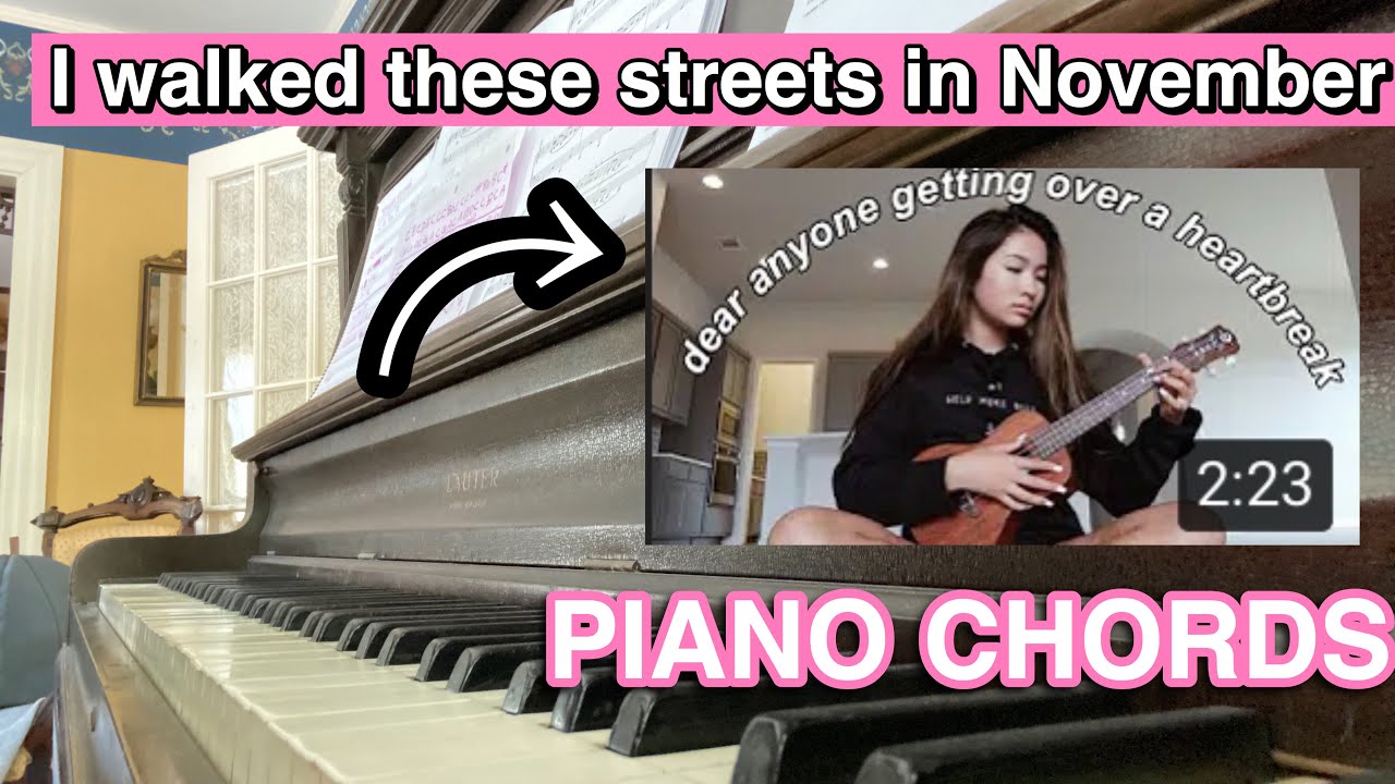 I walked these streets in November - Caroline Manning PIANO CHORDS ...