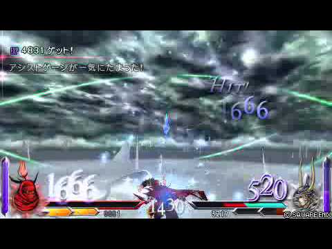 DISSIDIA_FINAL_FANTASY 012     基加美修vs光之戰士   (最強)  實力勝負