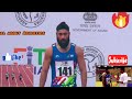 100m  mens  final   khelo india university games 202324