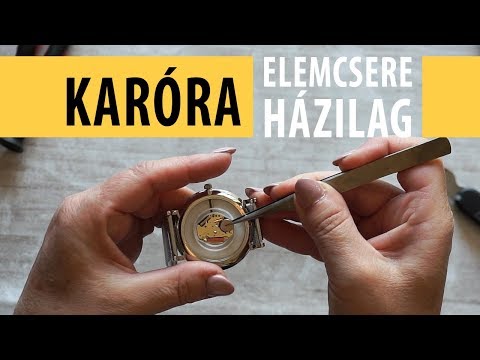 Karóra elemcsere házilag (képekkel) Óra Világ Karóra elemcsere házilag (képekkel) Óra Világ