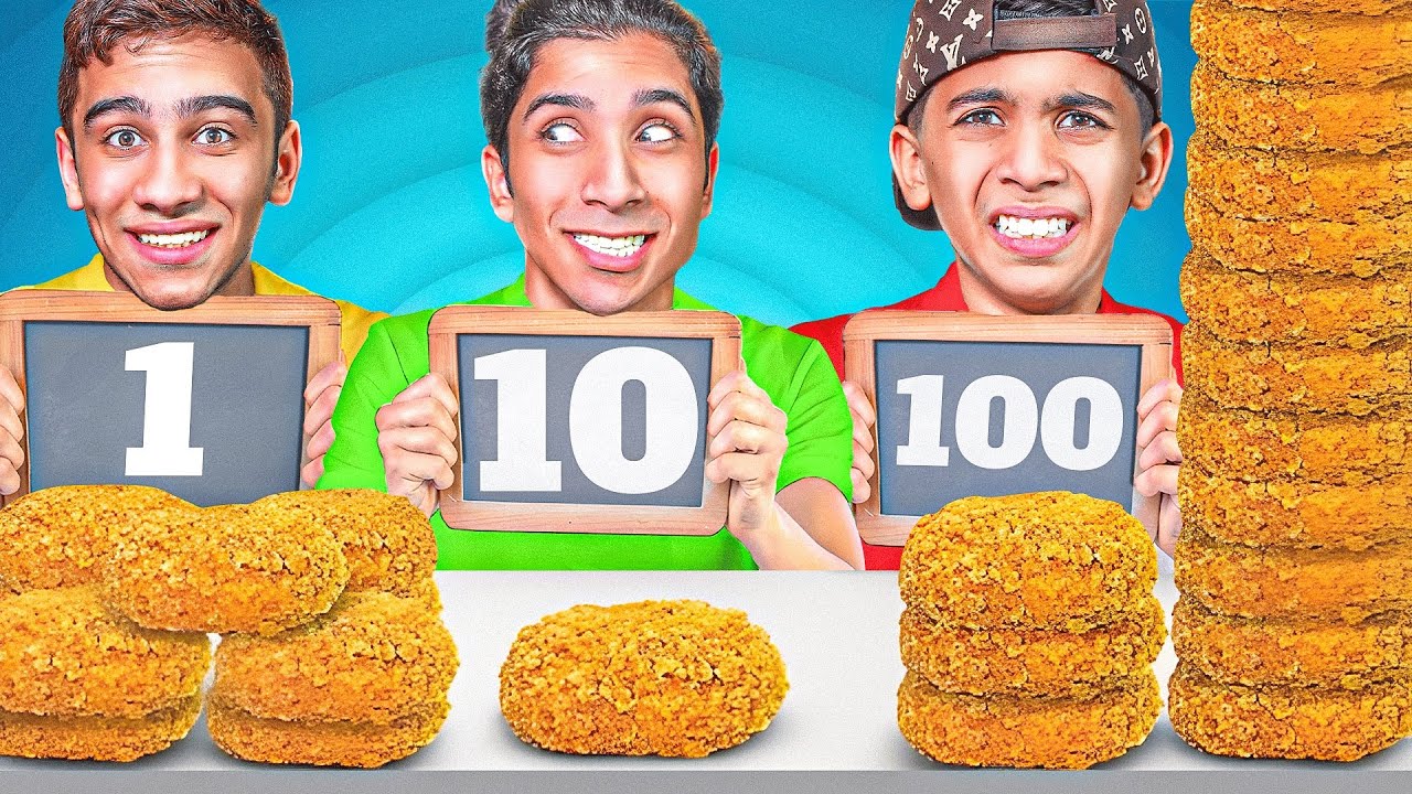 تحدي لا تختار الرقم الخطأ ! ( 1 - 10 - 100 ) جلدد 🥵🔥