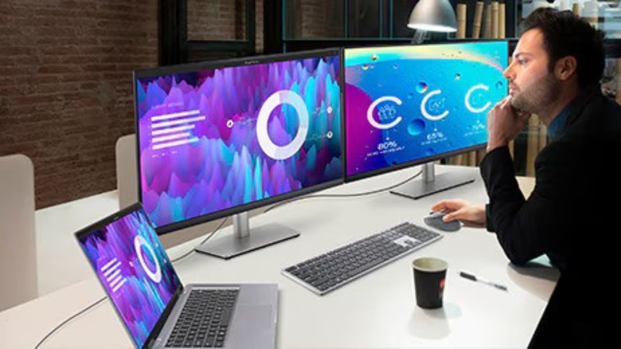 Dell Monitor | Dell P Series Monitor | Best Productivity Monitor for Work & Office Setup