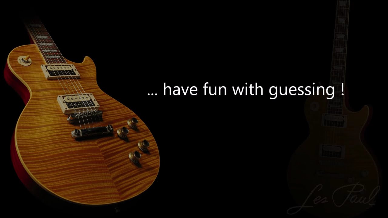 Challenge: Kemper? Laney?  Line6-Pod? Do you hear which is which?