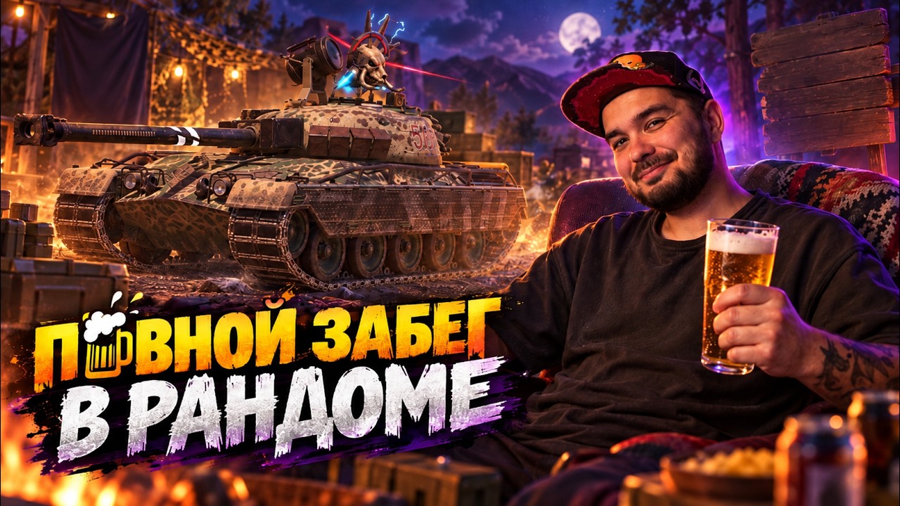 СУББОТНИЙ ЧИЛ ПОД КВАС В РАНДОМЕ Tanks Blitz