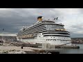 Marseille Arrival -  Celebrity Eclipse, Seven Seas Voyager, Costa Diadema, MSC Opera, MSC Magnifica
