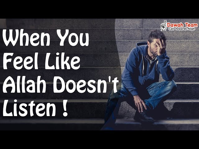 When You Feel Like Allah Doesn't Listen  ᴴᴰ ┇Mufti Menk┇ Dawah Team class=