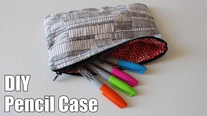 DIY ORGANIZER BAG PENCIL CASE TUTORIAL 