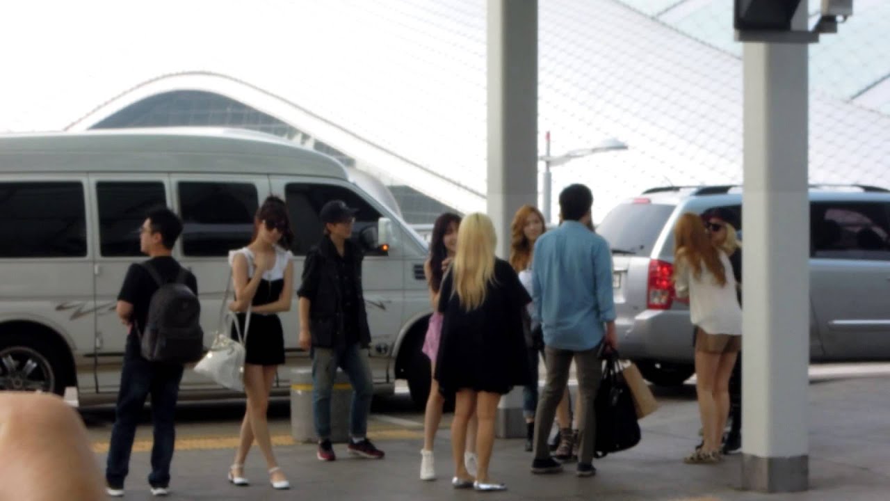 130526 少女時代台灣大四喜演唱會仁川機場送機