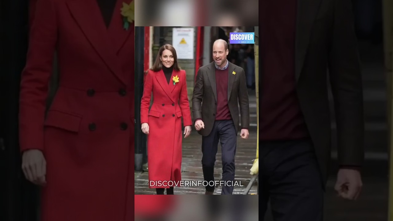 Prince William & Princess Kate Visit Pontypridd Market in South Wales 🛍️ 
