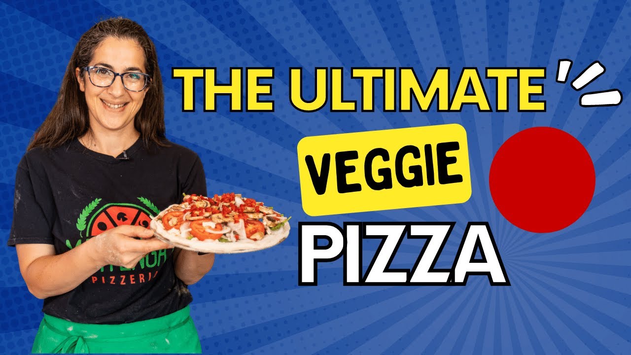 The Ultimate Veggie Pizza Loaded Veg Pizza Recipe by Mattenga’s YouTube