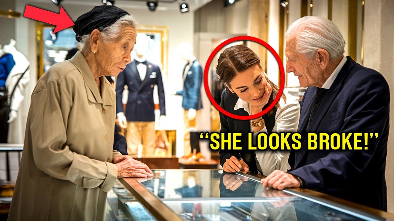 Outline Video Old Black Lady Humiliated in Luxury Store, Then Reveals She Owns the Company