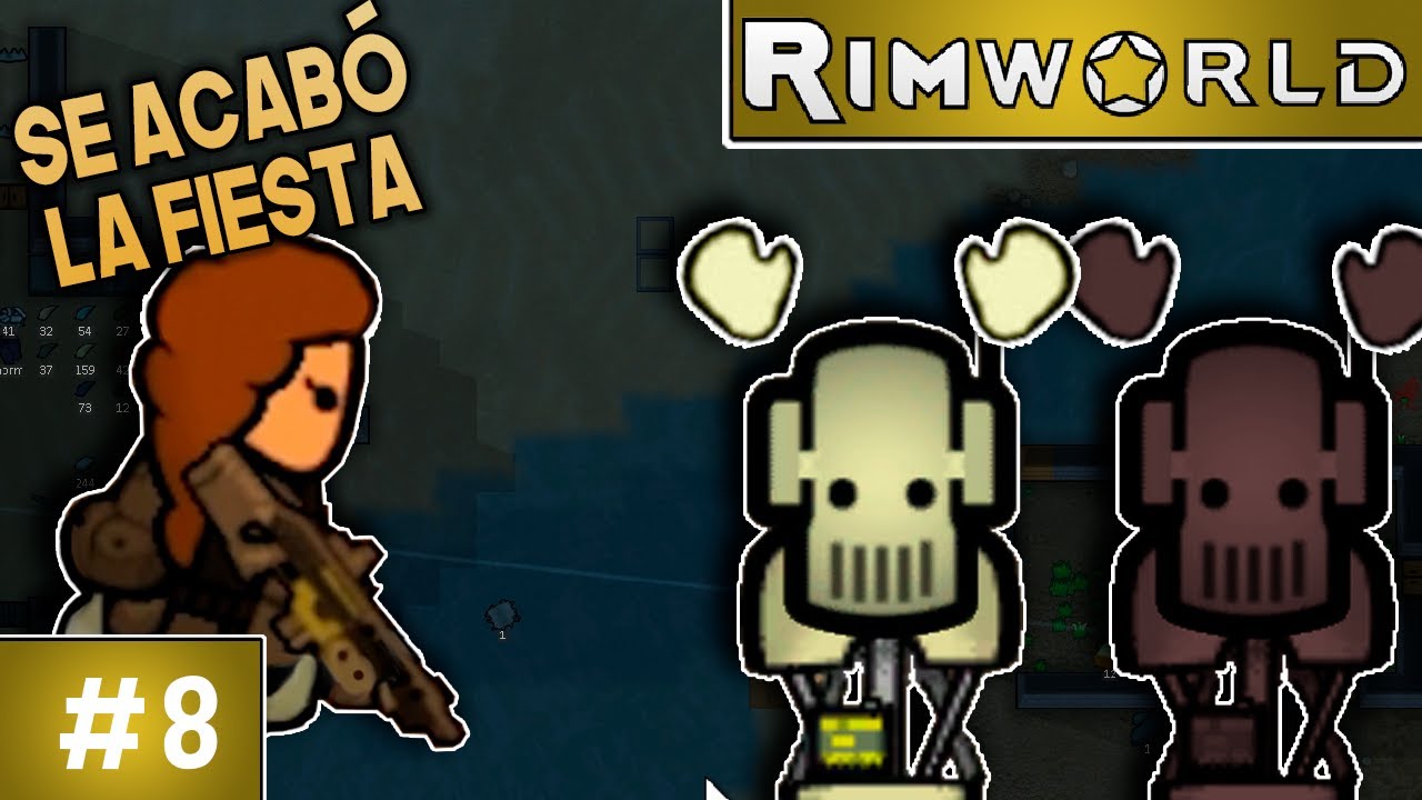 PRIMER COMBATE SERIO Con COMBAT EXTENDED 08 Rimworld 1 2 Gameplay 