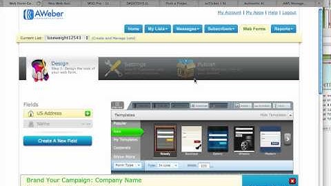How To Setup Aweber on Squeeze Page