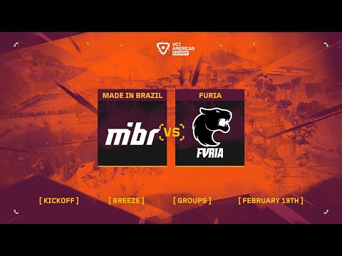 Made in Brazil vs. FURIA - VCT Americas Kickoff - Group Stage D4 - Map 2
